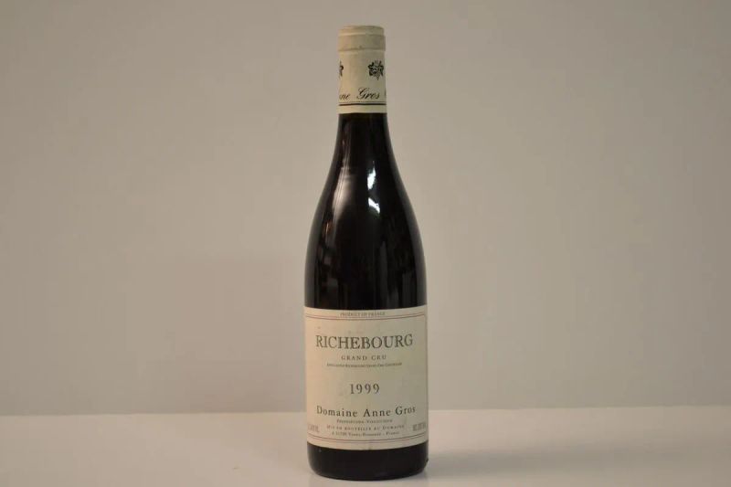 Richebourg Domaine Anne Gros 1999                                                                  - Asta Vini e distillati da collezione da cantine selezionate - Pandolfini Casa d'Aste