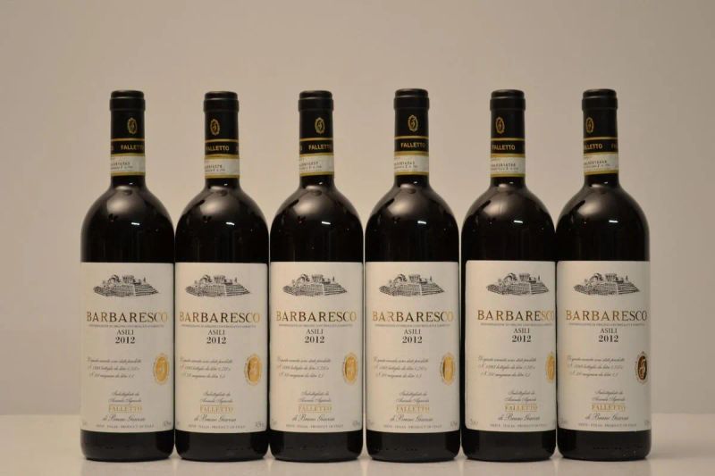 &nbsp;Barbaresco Asili Etichetta Bianca Bruno Giacosa 2012  - Asta VINI PREGIATI DA IMPORTANTI CANTINE ITALIANE - Pandolfini Casa d'Aste