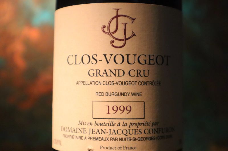 Clos de Vougeot Domaine Jean-Jacques Confuron 1999  - Auction Smartwine 2.0 | Christmas Edition - Pandolfini Casa d'Aste