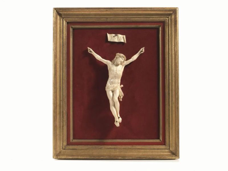 CRISTO CROCIFISSO, ITALIA CENTRALE, INIZI SECOLO XVIII,  - Auction Furniture and Objects Of Art - Pandolfini Casa d'Aste