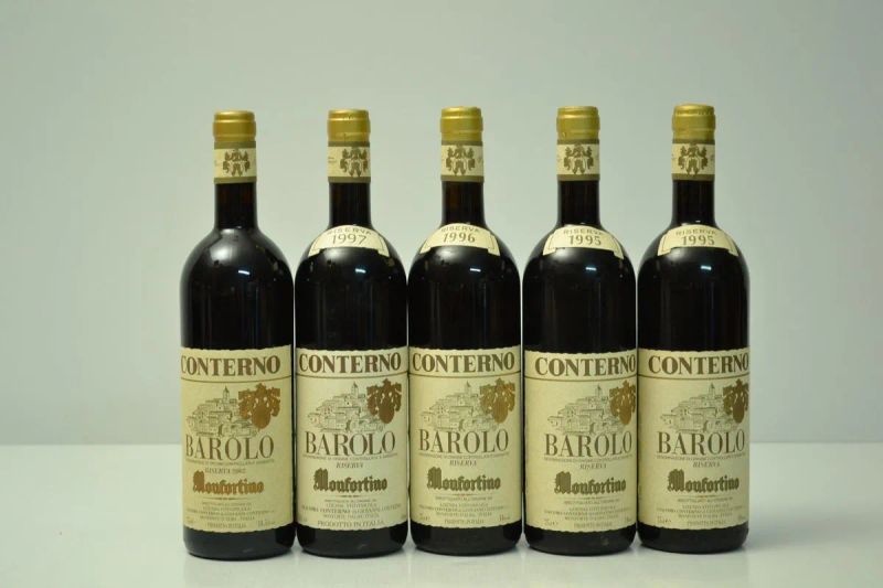 Barolo Monfortino Riserva Giacomo Conterno  - Auction FINE WINES FROM IMPORTANT ITALIAN CELLARS - Pandolfini Casa d'Aste