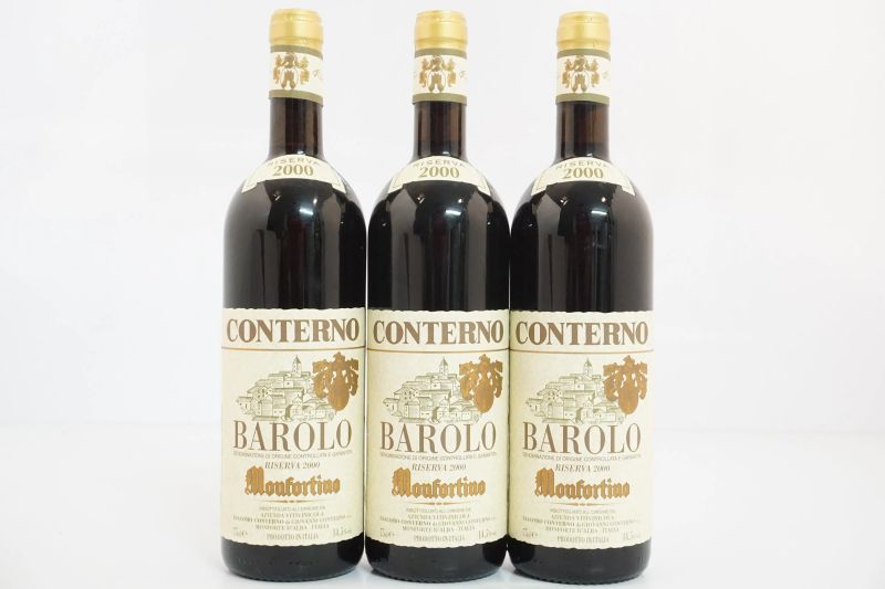      Barolo Monfortino Riserva Giacomo Conterno 2000   - Asta Vini Pregiati e Distillati da Collezione - Pandolfini Casa d'Aste