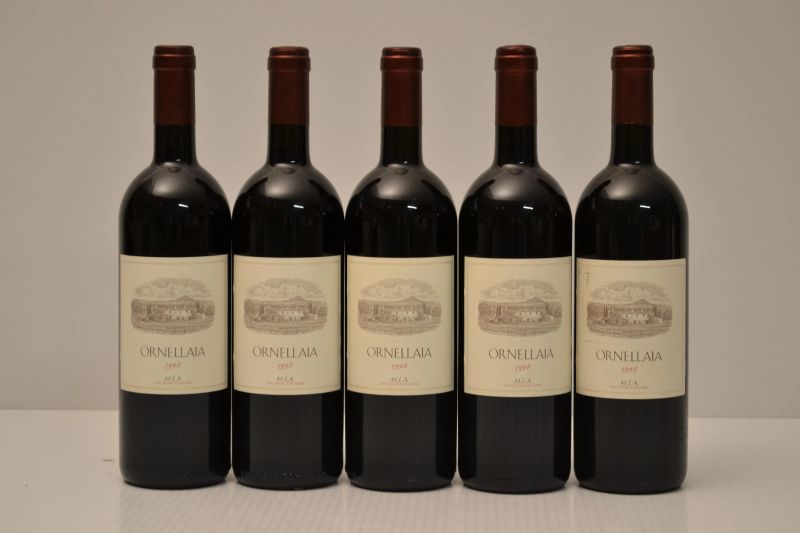 Ornellaia 1998  - Auction An Extraordinary Selection of Finest Wines from Italian Cellars - Pandolfini Casa d'Aste