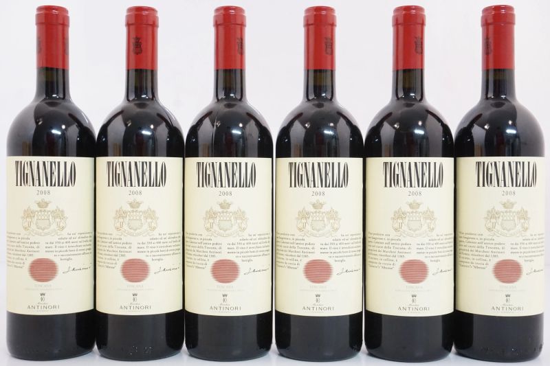      Tignanello Antinori 2008   - Auction Wine&Spirits - Pandolfini Casa d'Aste