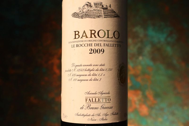 Barolo Le Rocche del Falletto Etichetta Bianca Bruno Giacosa 2009  - Asta Smartwine 2.0 | Christmas Edition - Pandolfini Casa d'Aste