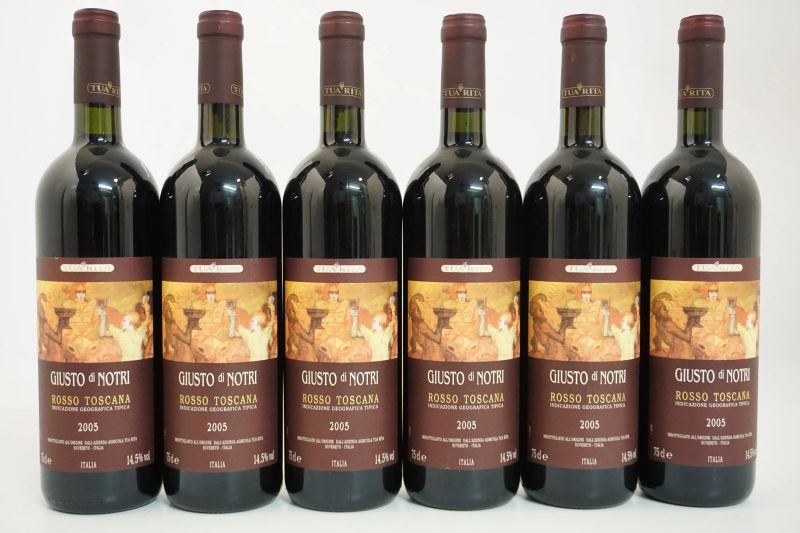      Giusto di Notri Tua Rita 2005   - Auction Online Auction | Smart Wine & Spirits - Pandolfini Casa d'Aste