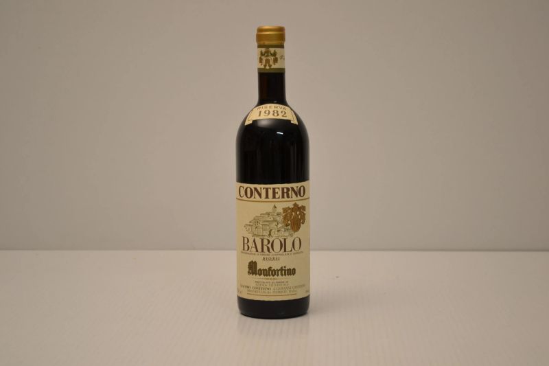 Barolo Monfortino Riserva Giacomo Conterno 1982  - Auction An Extraordinary Selection of Finest Wines from Italian Cellars - Pandolfini Casa d'Aste