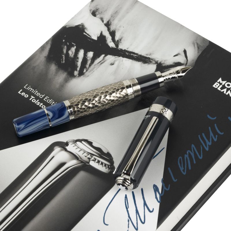 Montblanc : MONTBLANC LEV TOLSTOJ SERIE SCRITTORI PENNA STILOGRAFICA EDIZIONE LIMITATA N. 4102/9000 ANNO 2015  - Asta ARCADE |  OROLOGI E PENNE DA COLLEZIONE - Pandolfini Casa d'Aste