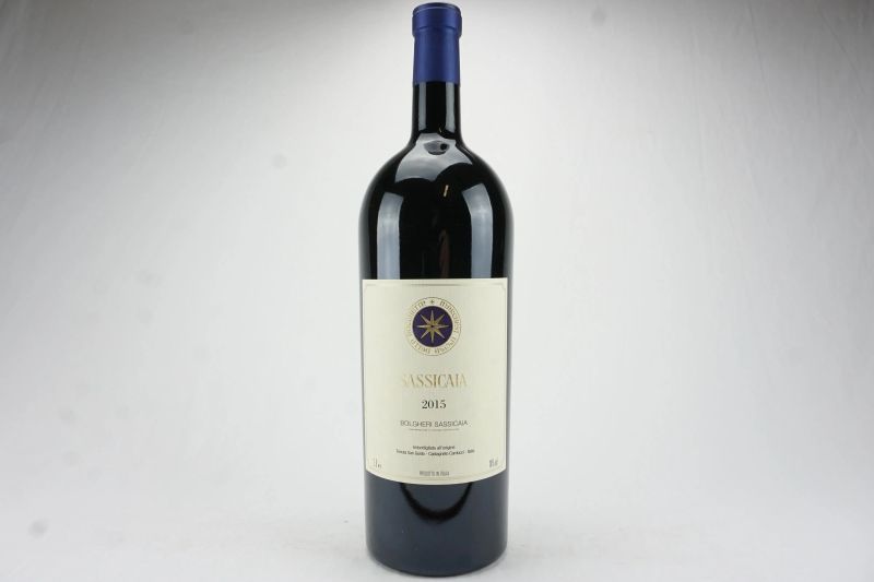      Sassicaia Tenuta San Guido 2015   - Auction The Art of Collecting - Italian and French wines from selected cellars - Pandolfini Casa d'Aste