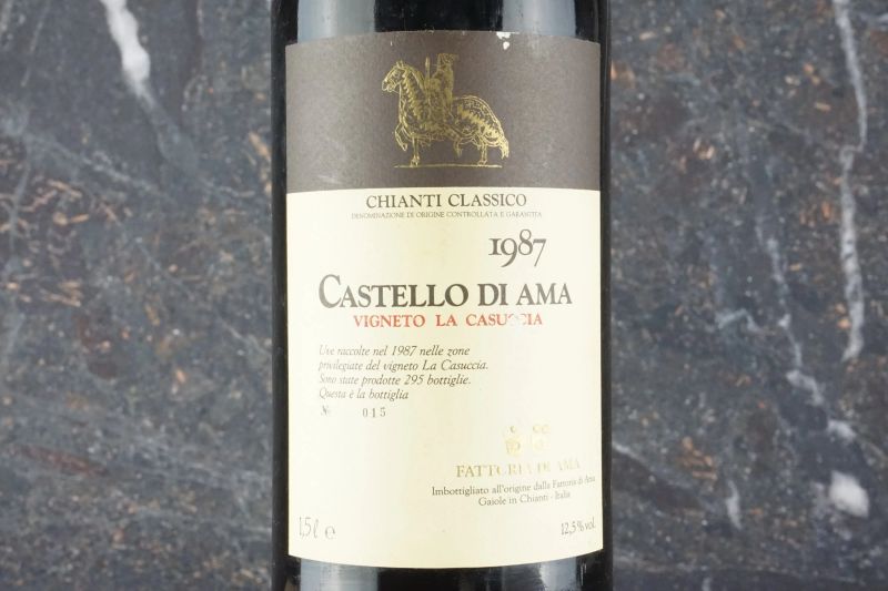 Vigneto La Casuccia Castello di Ama 1987  - Auction Smart Wine 2.0 | Click & Drink - Pandolfini Casa d'Aste