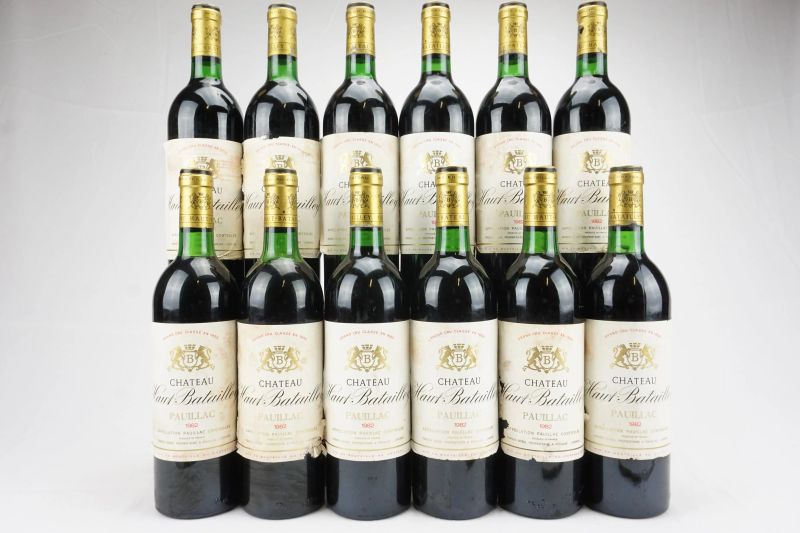      Ch&acirc;teau Haut-Batailley 1982    - Auction Il Fascino e l'Eleganza - A journey through the best Italian and French Wines - Pandolfini Casa d'Aste