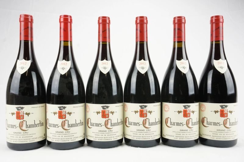     Charmes-Chambertin Domaine Armand Rousseau 2012   - Auction Il Fascino e l'Eleganza - A journey through the best Italian and French Wines - Pandolfini Casa d'Aste