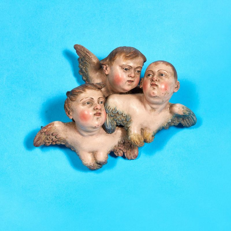 



THREE CHERUB, NAPLES, 18TH/19TH CENTURY  - Auction ONLINE AUCTION | NEAPOLITAN NATIVITY SHEPHERDS - Pandolfini Casa d'Aste