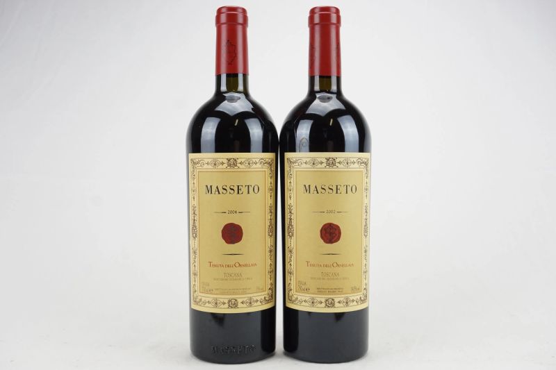      Masseto    - Auction Il Fascino e l'Eleganza - A journey through the best Italian and French Wines - Pandolfini Casa d'Aste
