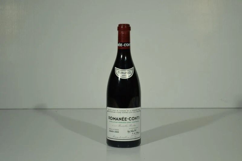 Romanee-Conti Grand Cru Domaine de la Romanee-Conti 2003  - Auction Finest and Rarest Wines - Pandolfini Casa d'Aste