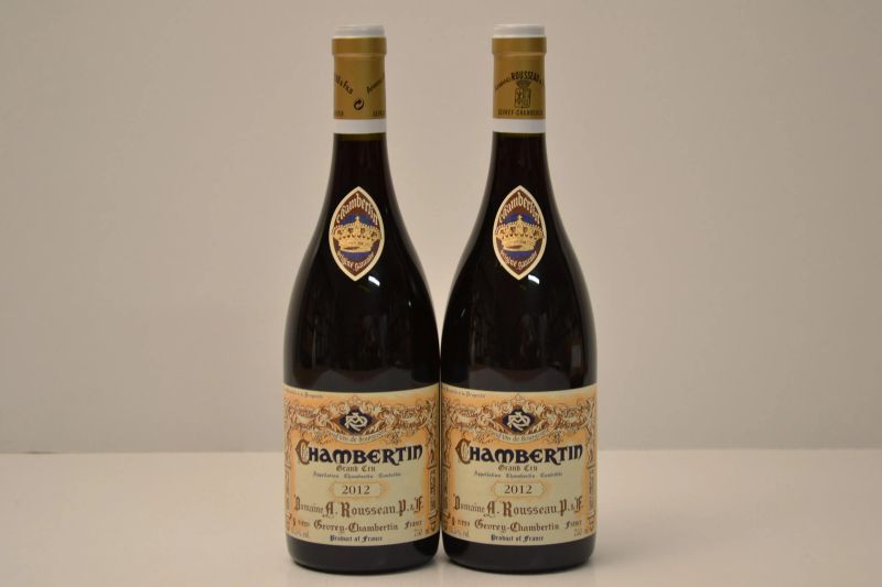 Chambertin Domaine Armand Rousseau 2012  - Auction  An Exceptional Selection of International Wines and Spirits from Private Collections - Pandolfini Casa d'Aste