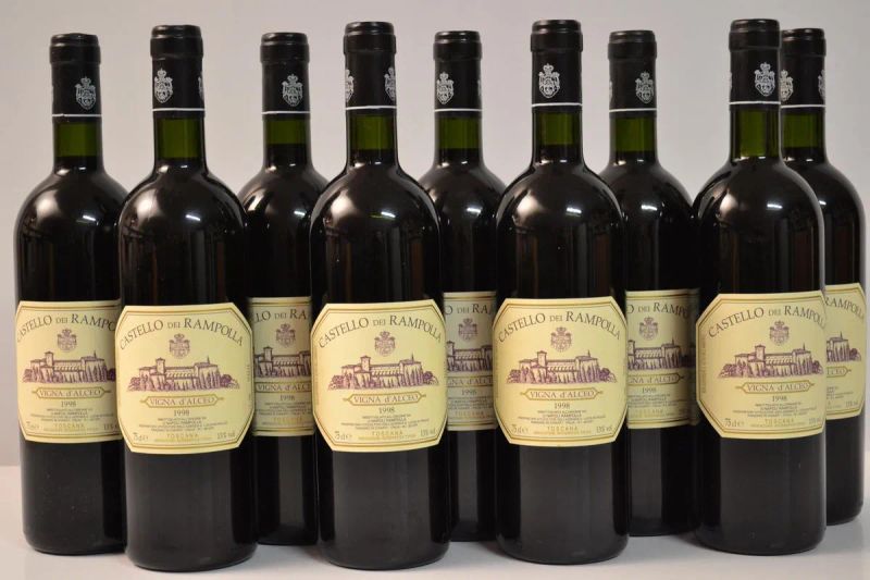 Vigna d'Alceo Castello dei Rampolla 1998                                     - Asta Vini e distillati da collezione da cantine selezionate - Pandolfini Casa d'Aste