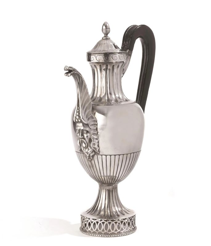      TEIERA, URBINO, 1805 CIRCA, ARGENTIERE FILIPPO SERAFINI   - Auction ONLINE AUCTION | ITALIAN AND EUROPEAN SILVER - Pandolfini Casa d'Aste