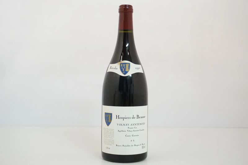      Volnay-Santenots Cuv&eacute;e Gauvain Hospices de Beaune 1990   - Auction Online Auction | Smart Wine & Spirits - Pandolfini Casa d'Aste