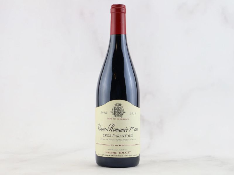 



Vosne-Roman&eacute;e Au Cros Parantoux Domaine Emmanuel Rouget 2010  - Asta ALCHIMIA - Vini Pregiati e da Collezione - Pandolfini Casa d'Aste