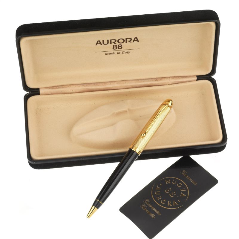 Aurora :      AURORA 88 PENNA A SFERA   - Auction TIMED AUCTION | WATCHES AND PENS - Pandolfini Casa d'Aste
