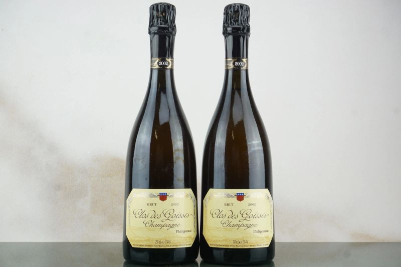Clos des Goisses Philipponat 2002  - Auction LA RAFFINATEZZA DELLA COMPLESSITA' - Fine and Rare Wine - Pandolfini Casa d'Aste