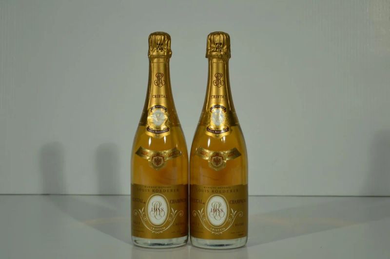 Champagne Cristal Roederer 1988  - Asta Vini pregiati e da collezione - Pandolfini Casa d'Aste