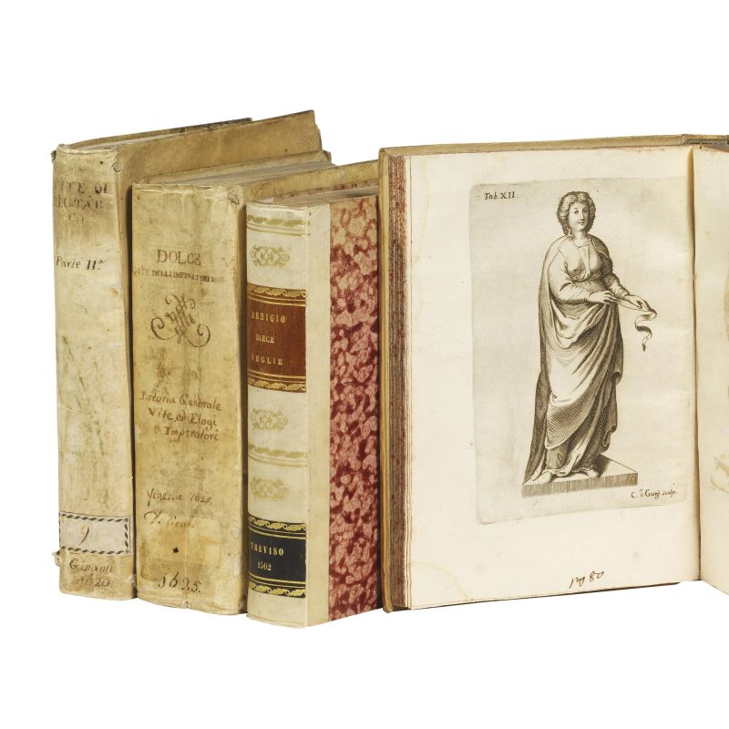 Lotto di 4 opere del Seicento dedicate all&rsquo;antichit&agrave; classica.  - Auction BOOKS, MANUSCRIPTS AND AUTOGRAPHS - Pandolfini Casa d'Aste