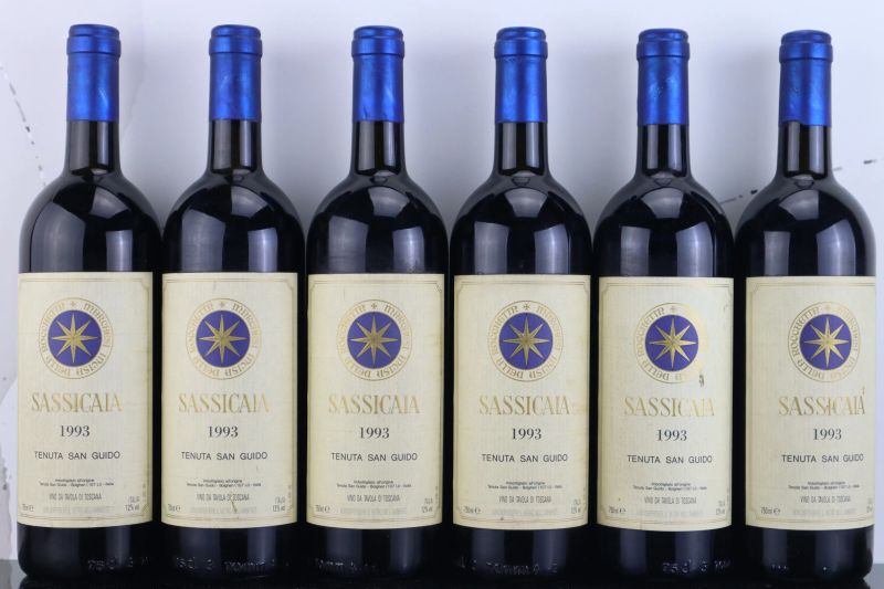 



Sassicaia Tenuta San Guido 1993  - Auction FORMA - Fine and Rare Wine - Pandolfini Casa d'Aste
