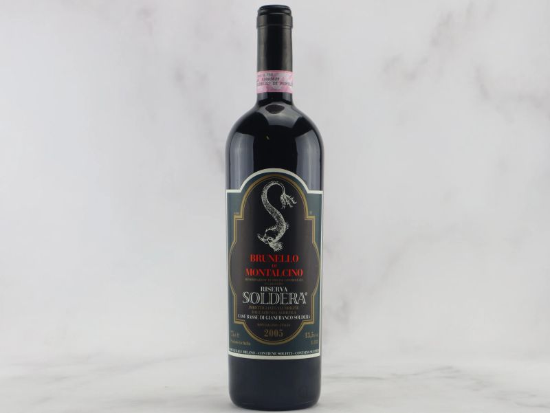 Brunello di Montalcino Case Basse Riserva Gianfranco Soldera 2005  - Asta ALCHIMIA - Vini Pregiati e da Collezione - Pandolfini Casa d'Aste