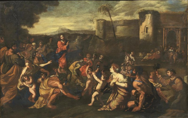 Scuola napoletana, sec. XVII  - Auction 15th to 20th century paintings - Pandolfini Casa d'Aste