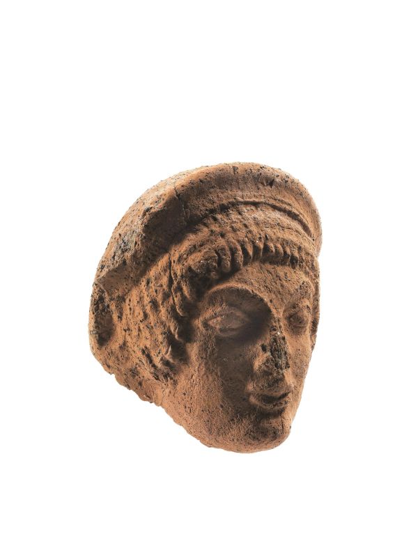 TESTINA DIADEMATA  - Auction ANTIQUITIES - Pandolfini Casa d'Aste