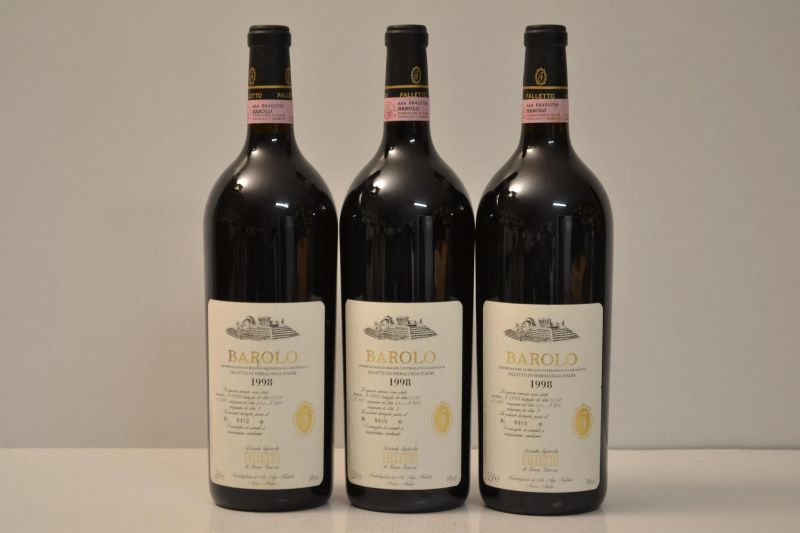 Barolo Falletto Etichetta Bianca Bruno Giacosa 1998  - Auction the excellence of italian and international wines from selected cellars - Pandolfini Casa d'Aste