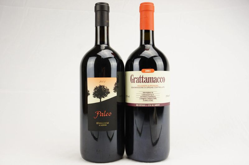      Selezione Toscana 2001   - Asta Il Fascino e l'Eleganza - Un percorso tra i migliori Vini italiani e francesi - Pandolfini Casa d'Aste