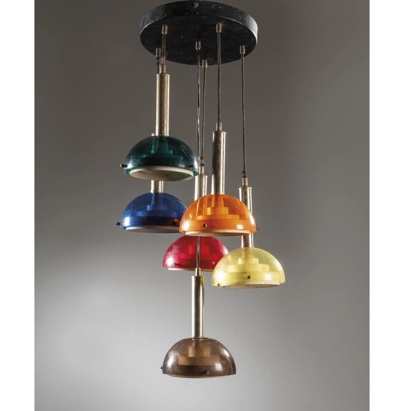 



METAL AND PLASTIC CEILING LAMP  - Auction DESIGN AND DECORATIVE ARTS - Pandolfini Casa d'Aste