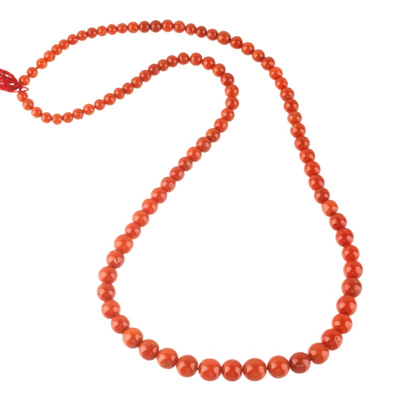 CORAL NECKLACE  - Auction ONLINE AUCTION | THE ART OF JEWELLERY - Pandolfini Casa d'Aste