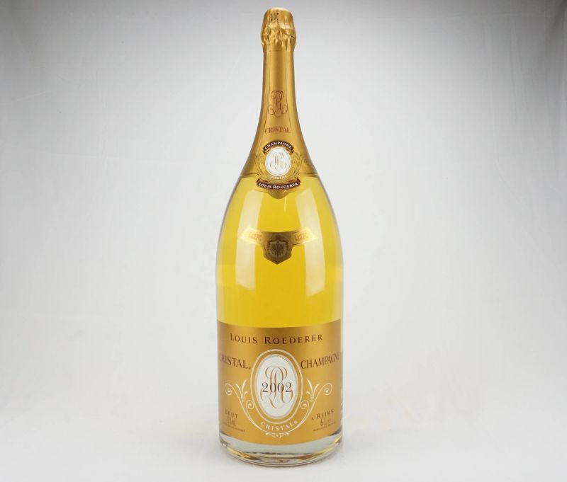     Cristal Louis Roederer 2002   - Auction Il Fascino e l'Eleganza - A journey through the best Italian and French Wines - Pandolfini Casa d'Aste