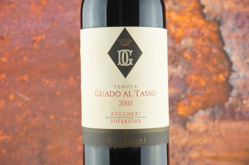 Guado al Tasso Antinori 2003  - Auction Smart Wine 2.0 | Summer Edition - Pandolfini Casa d'Aste