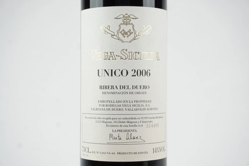 Unico Vega Sicilia 2006  - Asta ASTA A TEMPO | Smart Wine - Pandolfini Casa d'Aste