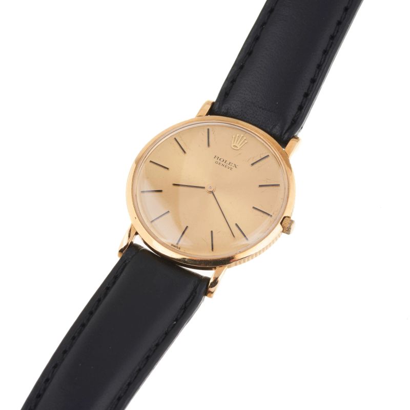 Rolex : ROLEX CELLINI ULTRATHIN YELLOW GOLD WRISTWATCH  - Auction ONLINE AUCTION | WATCHES - Pandolfini Casa d'Aste