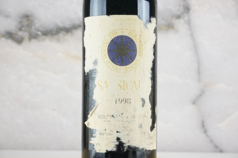 Sassicaia Tenuta San Guido 1998  - Auction Smart Wine 2.0 | Online Auction - Pandolfini Casa d'Aste