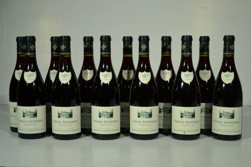 Volnay-Santenots Premier Cru Domaine Jacques Prieur 2007  - Auction Finest and Rarest Wines - Pandolfini Casa d'Aste