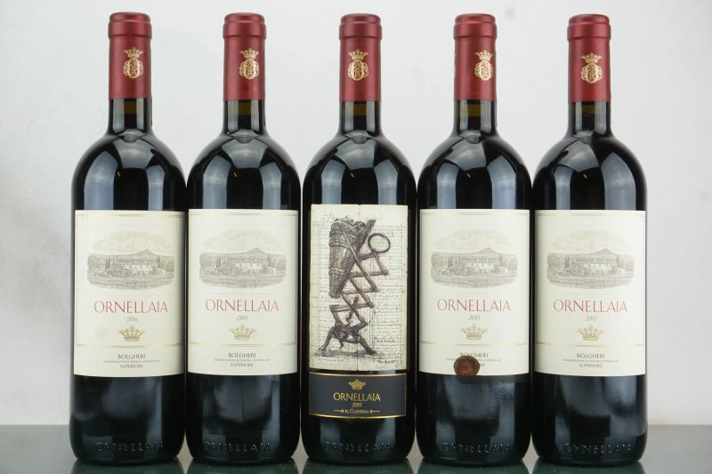 Ornellaia  - Auction LA RAFFINATEZZA DELLA COMPLESSITA' - Fine and Rare Wine - Pandolfini Casa d'Aste