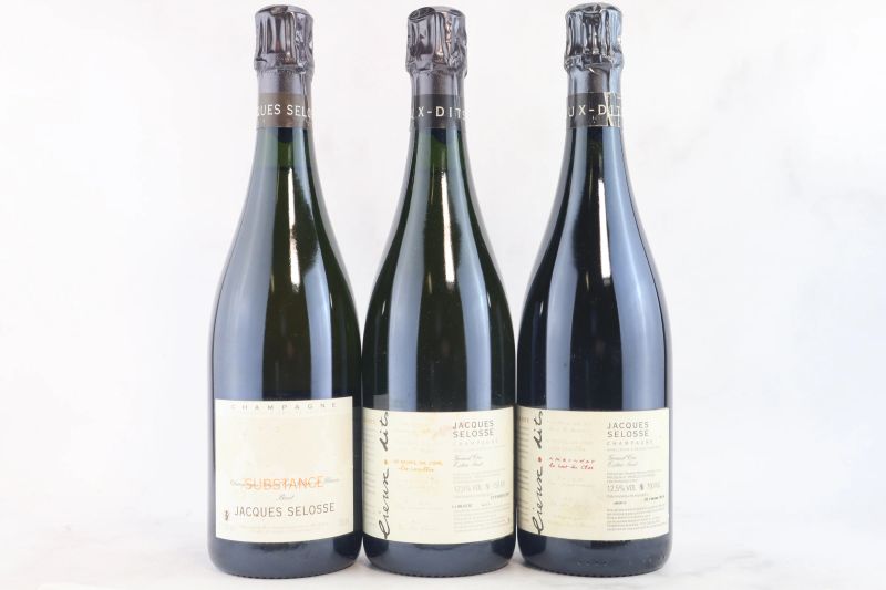



Selezione Jacques Selosse   - Auction La Joie du Vin - Fine and Rare Wine - Pandolfini Casa d'Aste