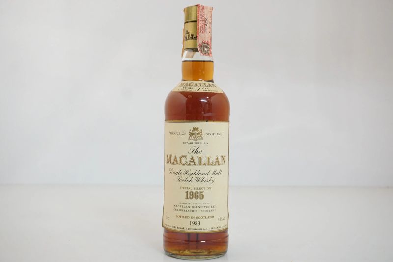      Macallan Special Selection 1965    - Auction Wine&Spirits - Pandolfini Casa d'Aste