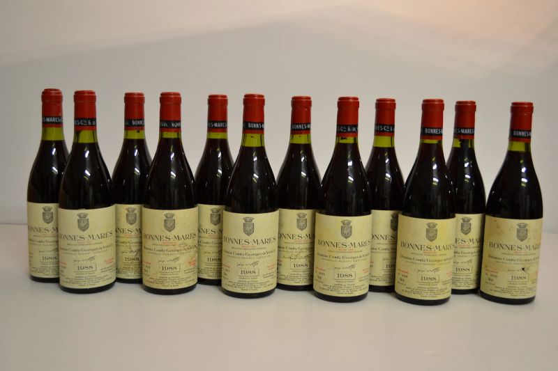 Bonnes Mares Domaine Comte Georges de Vog&uuml;&eacute; 1988  - Auction A Prestigious Selection of Wines and Spirits from Private Collections - Pandolfini Casa d'Aste