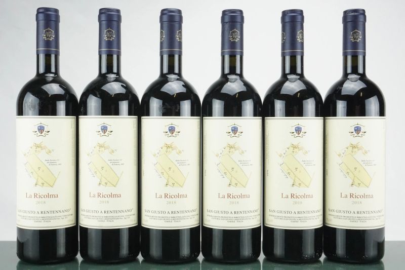 La Ricolma San Giusto a Rentennano 2018  - Auction L'Essenziale - Fine and Rare Wine - Pandolfini Casa d'Aste
