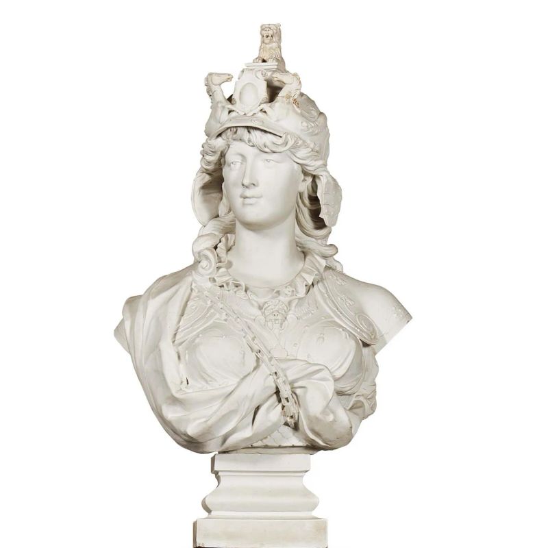 BUSTO DI MINERVA, SECOLO XIX  - Asta INTERNATIONAL FINE ART - Pandolfini Casa d'Aste