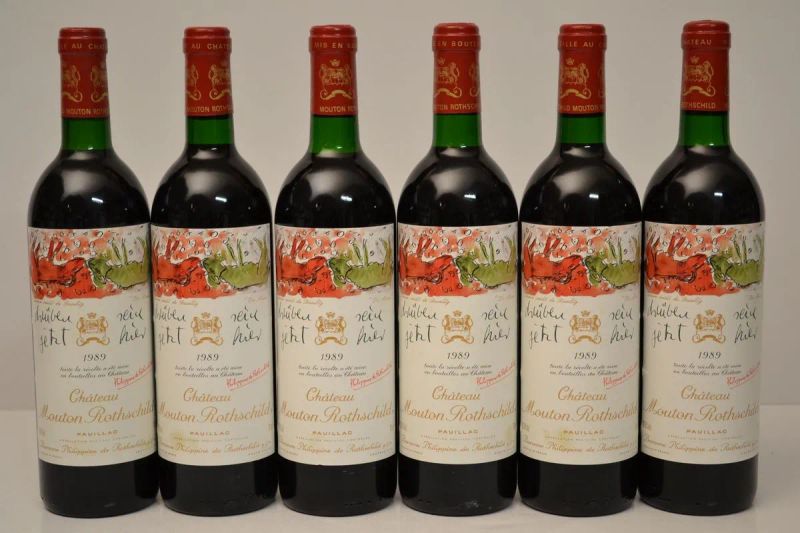 Chateau Mouton Rothschild 1989  - Auction Fine Wine and an Extraordinary Selection From the Winery Reserves of Masseto - Pandolfini Casa d'Aste
