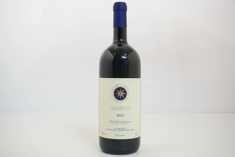      Sassicaia Tenuta San Guido 2013   - Auction Online Auction | Smart Wine & Spirits - Pandolfini Casa d'Aste